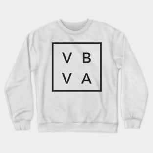 VBVA Virginia Beach Virginia Design by CoVA Tennis Crewneck Sweatshirt